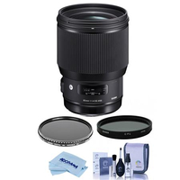 Sigma 85mm f/1.4 DG HSM ART Lens for Canon EF's With Bower Filter Kit |