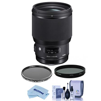 Sigma 85mm f/1.4 DG HSM ART Lens for Canon EF's With Bower Filter Kit | was $1,199 | now $1,099Save $100US DEAL