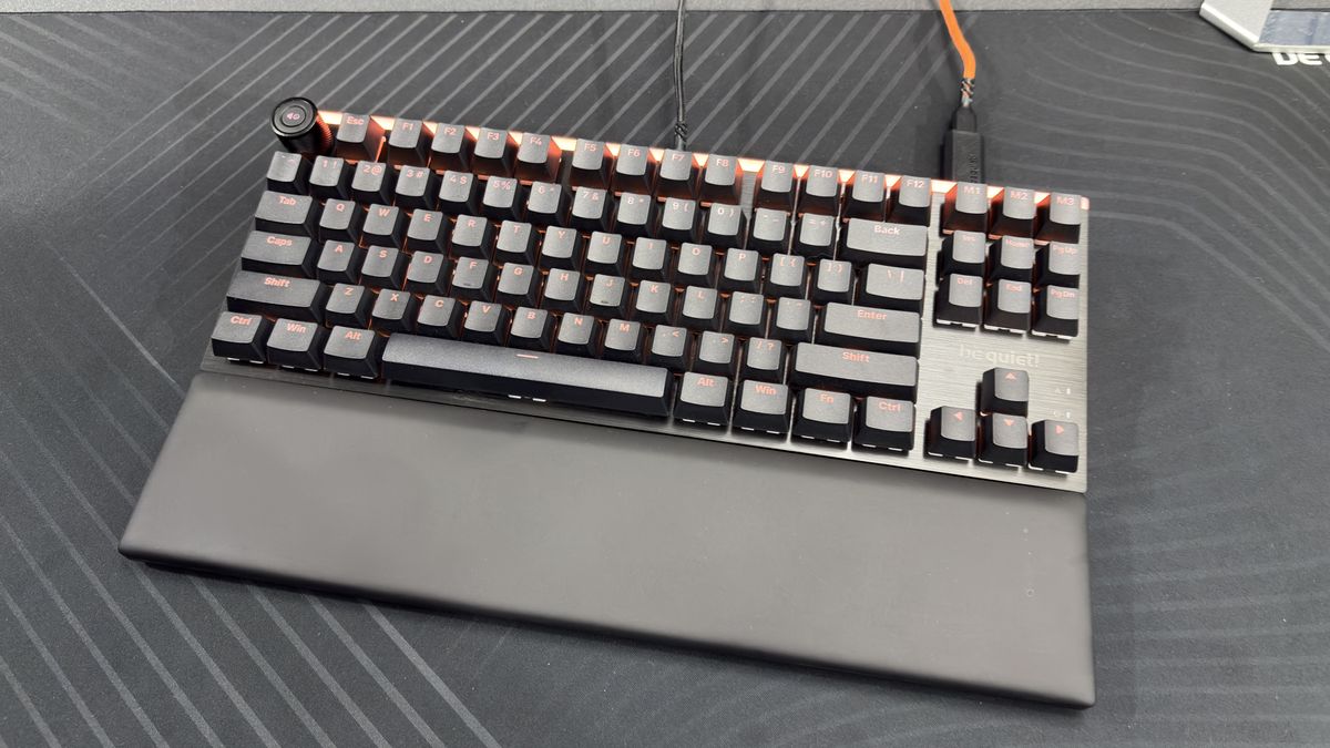 The best quiet gaming keyboard we've tried is getting a smaller TKL version this year