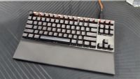 Be Quiet! Light Mount TKL gaming keyboard on a desk