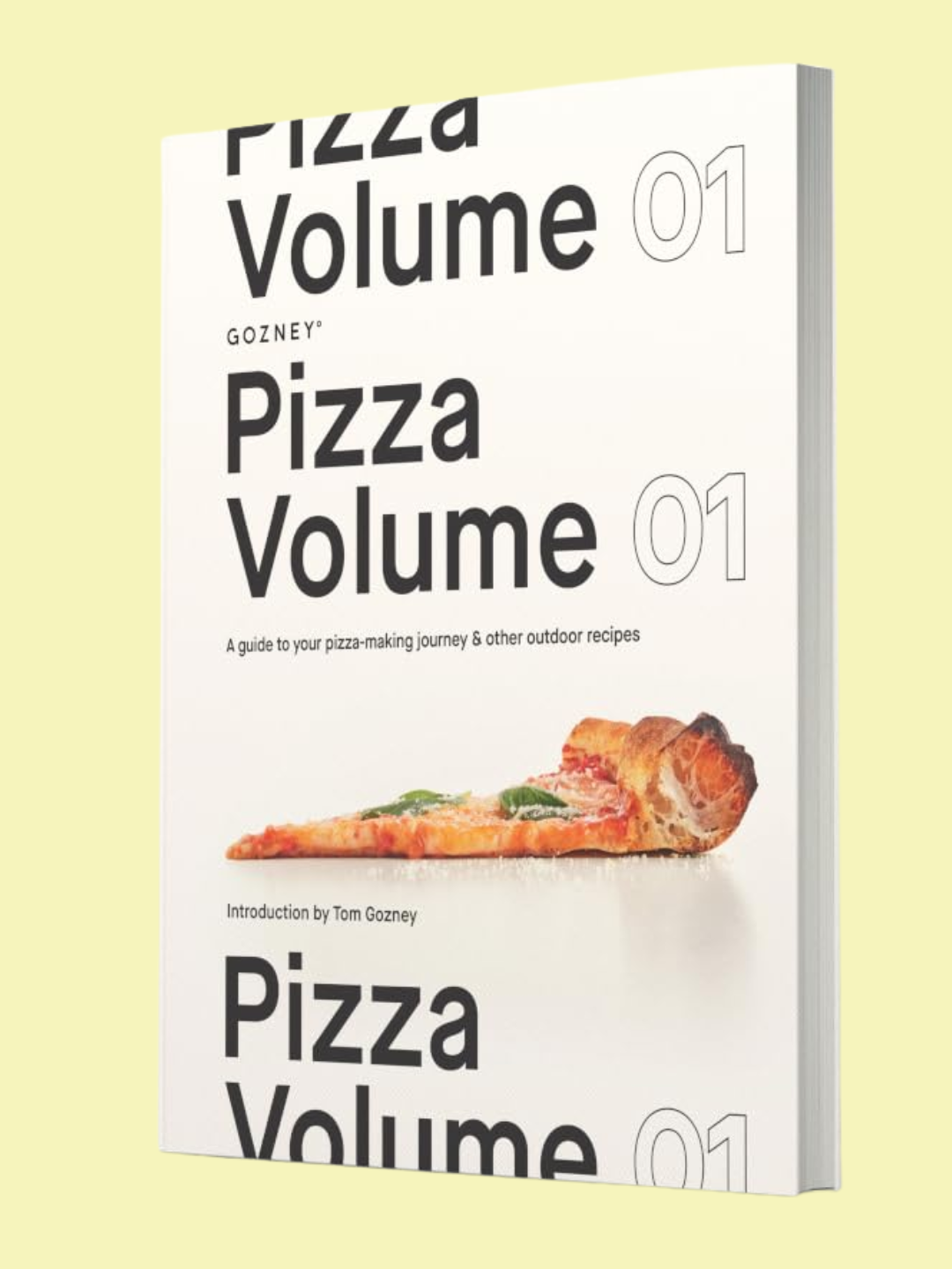 A Gozney recipe book about pizza