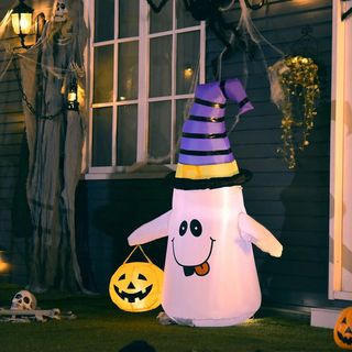 Wayfair's Ghost Inflatable Decoration, one of the best Halloween decorations