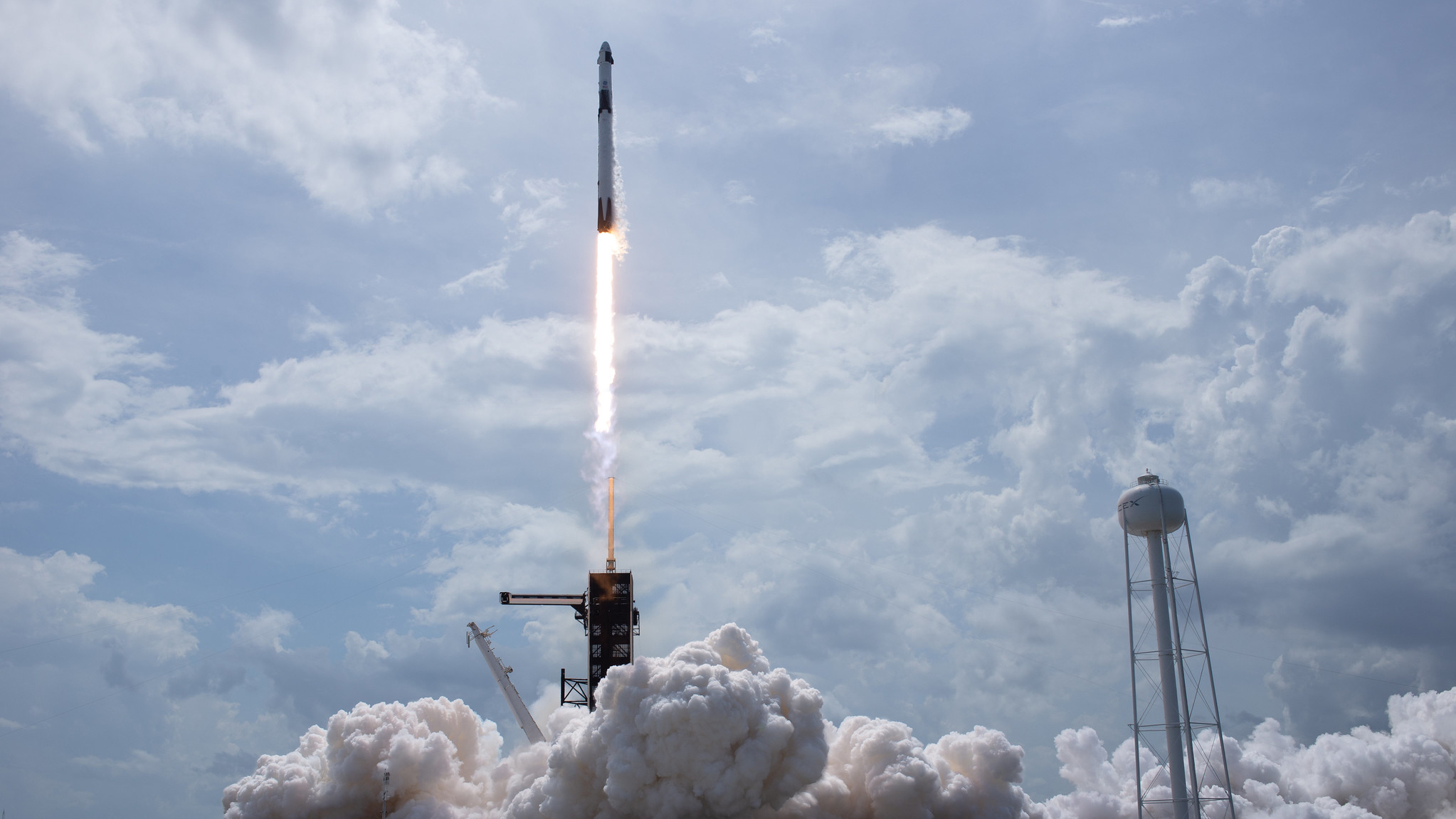 Liftoff SpaceX Launches 1st Astronauts For NASA On Historic Test Liftoff SpaceX Launches 1st Astronauts For NASA On Historic Test