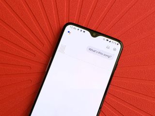 Google Assistant Sound Search Red OnePlus