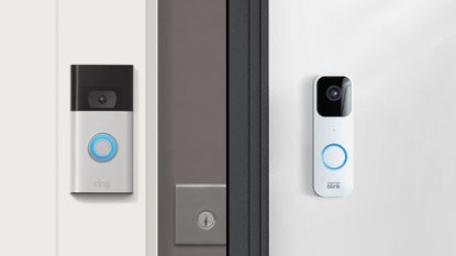 Ring Video Doorbell vs Blink Video Doorbell side by side