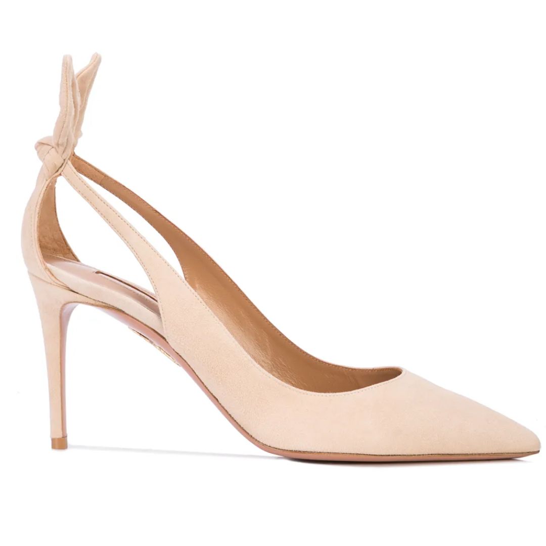 Aquazzura 85mm Bow Tie Pumps