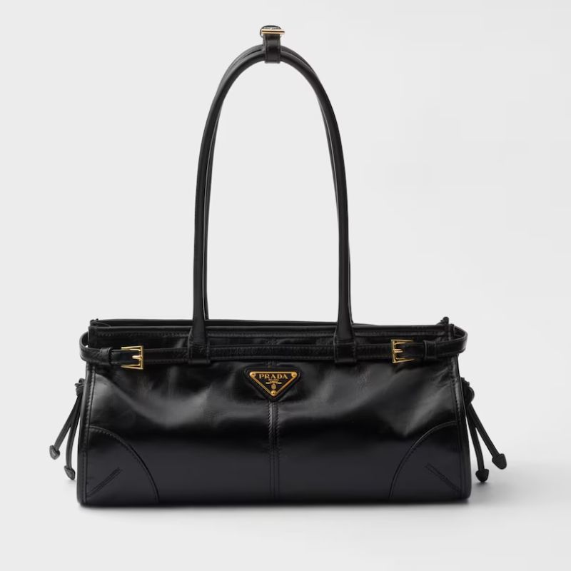 Prada Bonnie bag in black leather