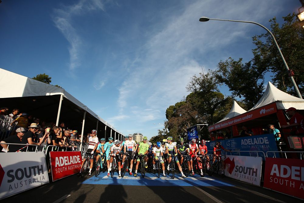 On the startline at the Down Under Classic
