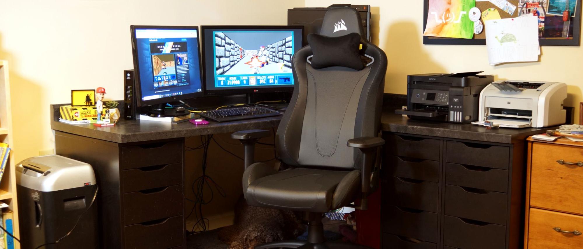 Hardware Chair Work Play Corsair for Review: | Stylish Tom\'s Gaming Seat TC200 or