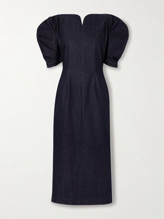 Judith Denim Midi Dress