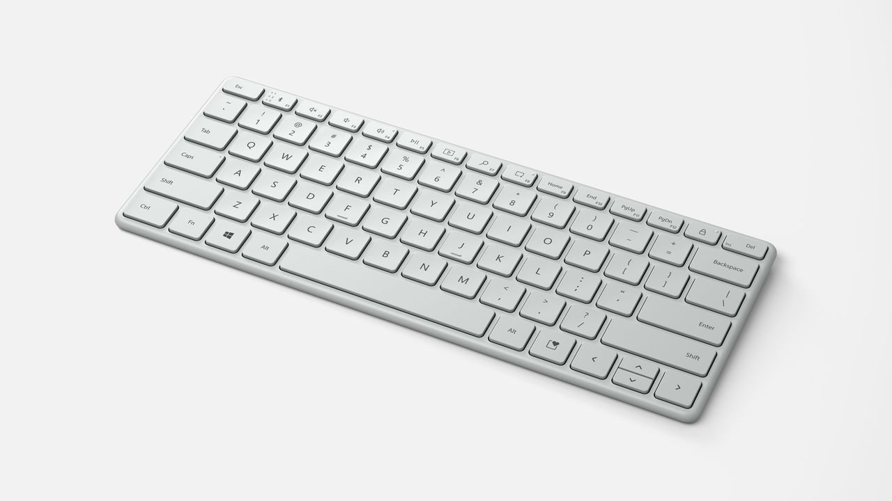 Microsoft Designer Compact Keyboard White