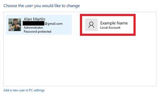 How to change your Windows username