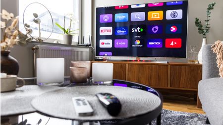 smart tv with remotes 