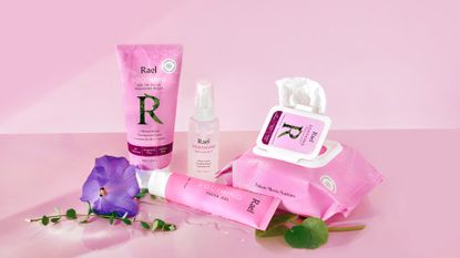 Rael's extensive line of feminine care hygiene.