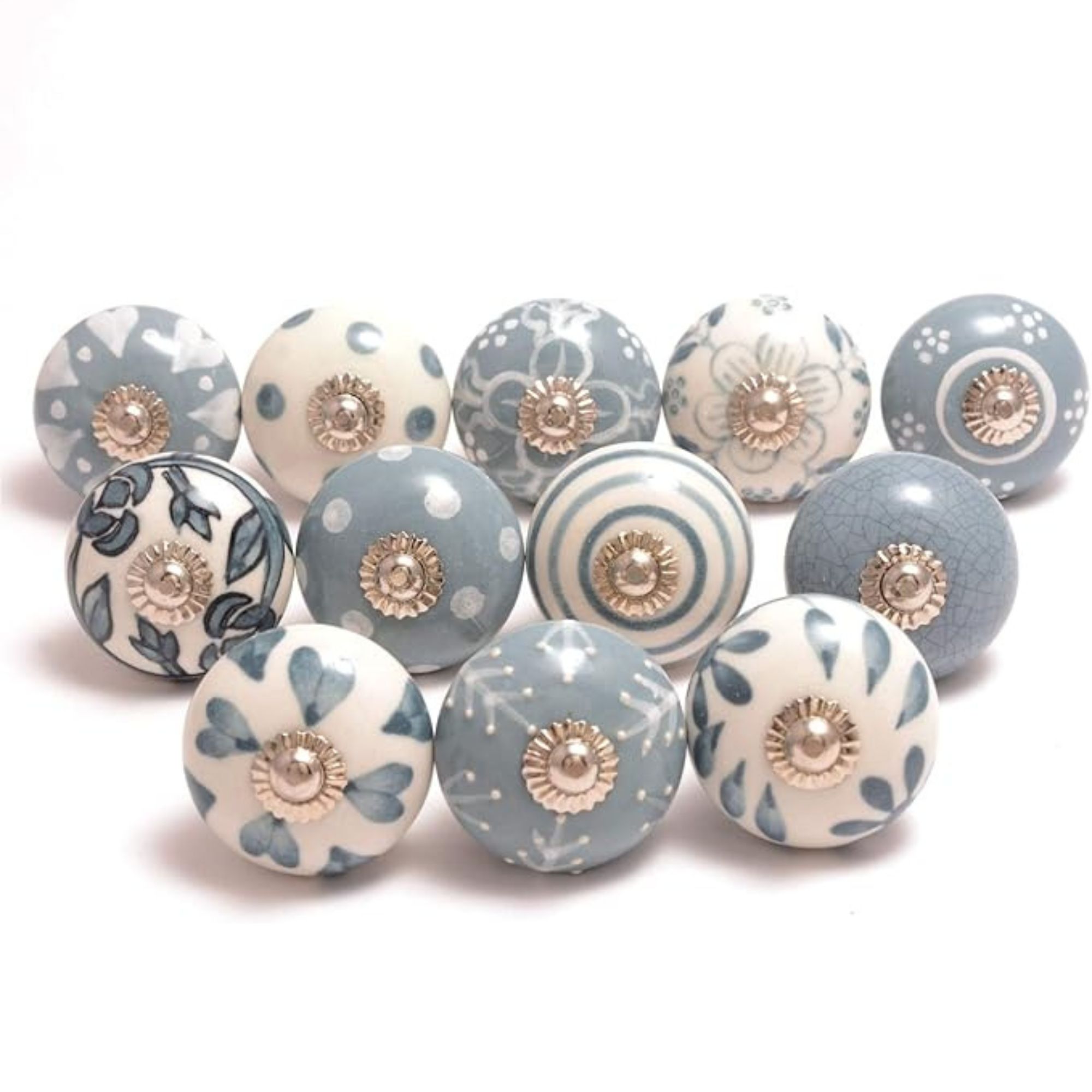 Assorted Ceramic Cabinet Knobs