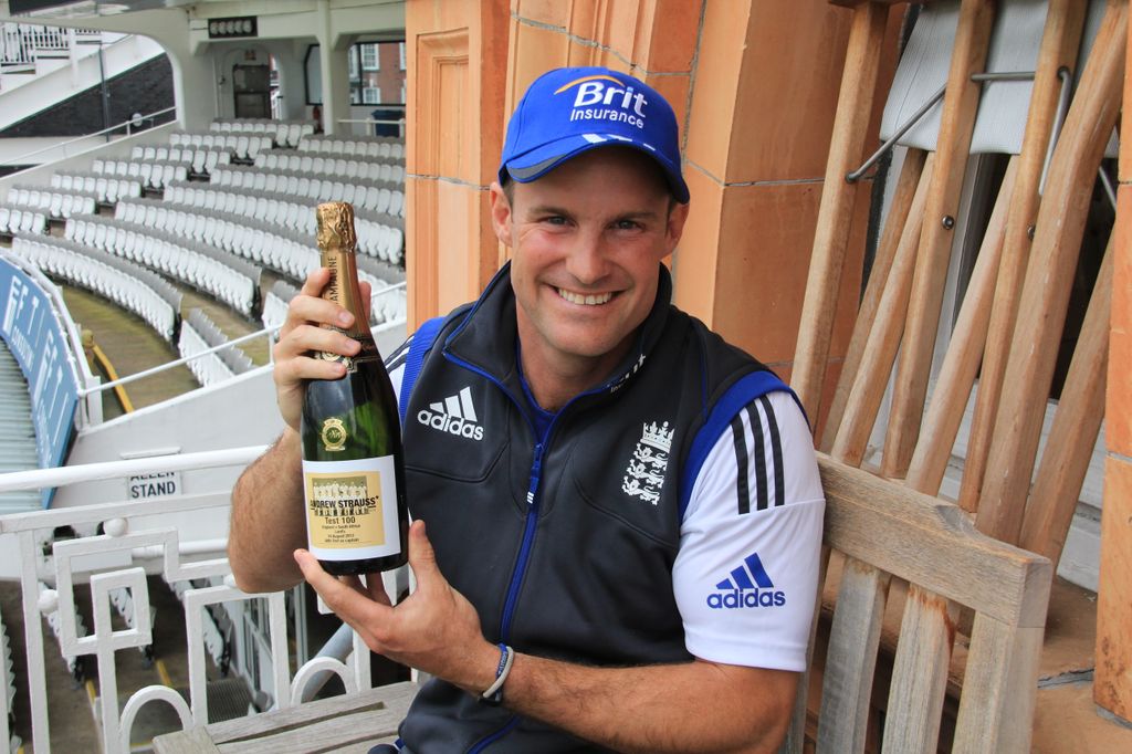 England cricket captain Andrew Strauss