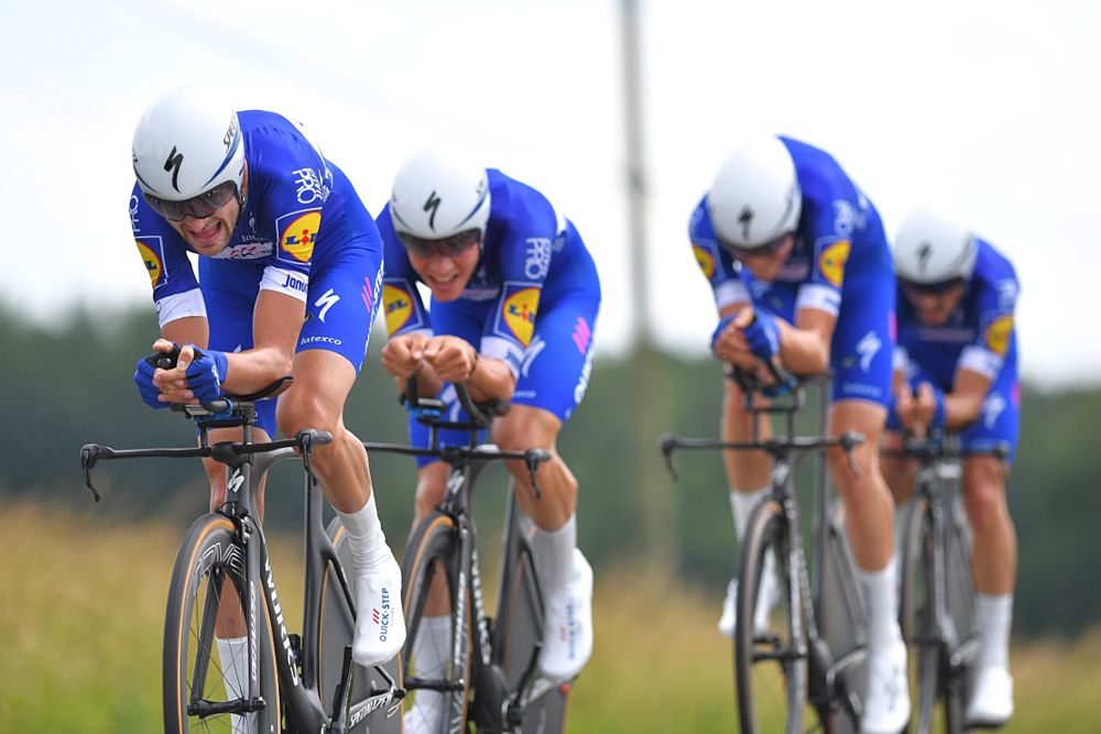Quick-Step Floors at Criterium du Dauphine stage 3 team time trial