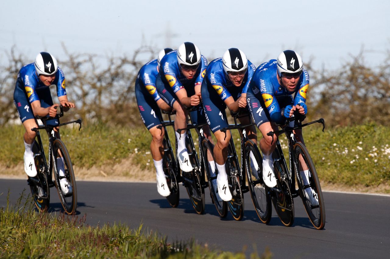 Settimana Internazionale Coppi e Bartali 2021 36th Edition TTT Gatteo Gatteo 10 km 23032021 Deceuninck QuickStep photo Roberto BettiniBettiniPhoto2021