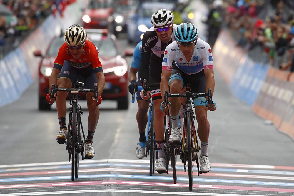 Miguel Angel Lopez (Astana) stage 15 at the Giro d'Italia