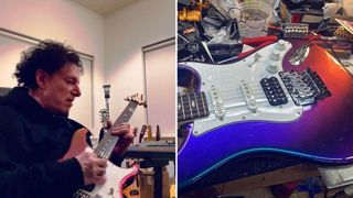 Neal Schon's Modded Silver Sky