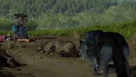 Ghost of Yotei wolf den 