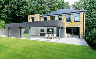 Two extensions have transformed Sue and Terry Austin’s Hampshire house into a comfortable modern home
