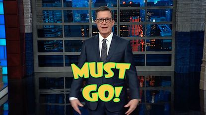 Stephen Colbert prepares for the Mueller report