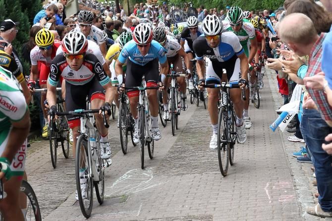 Giacomo Nizzolo (RadioShack Leopard) in action during stage 3