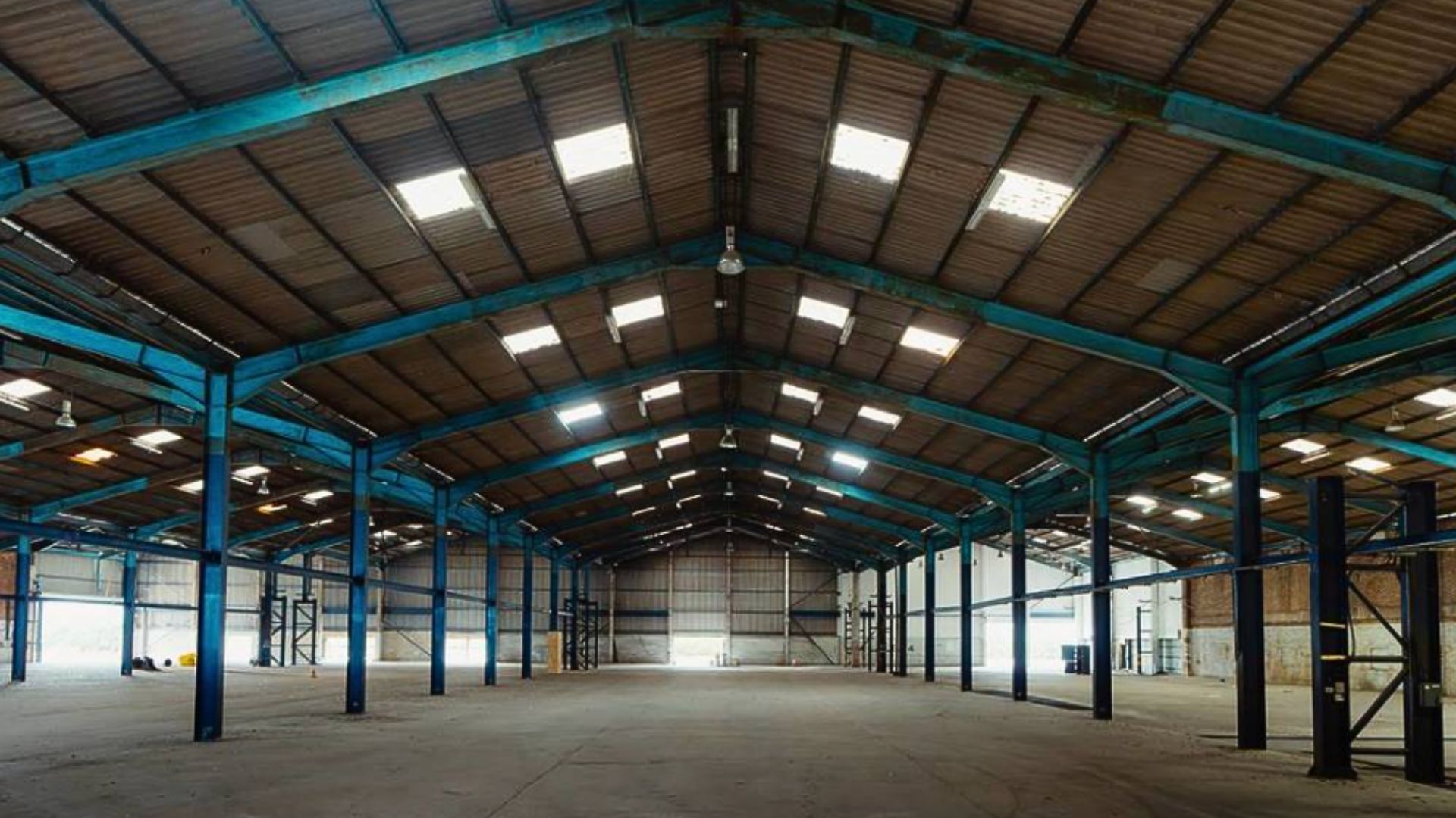 an image of the interiors at Ironworks, a new warehouse venue in east London