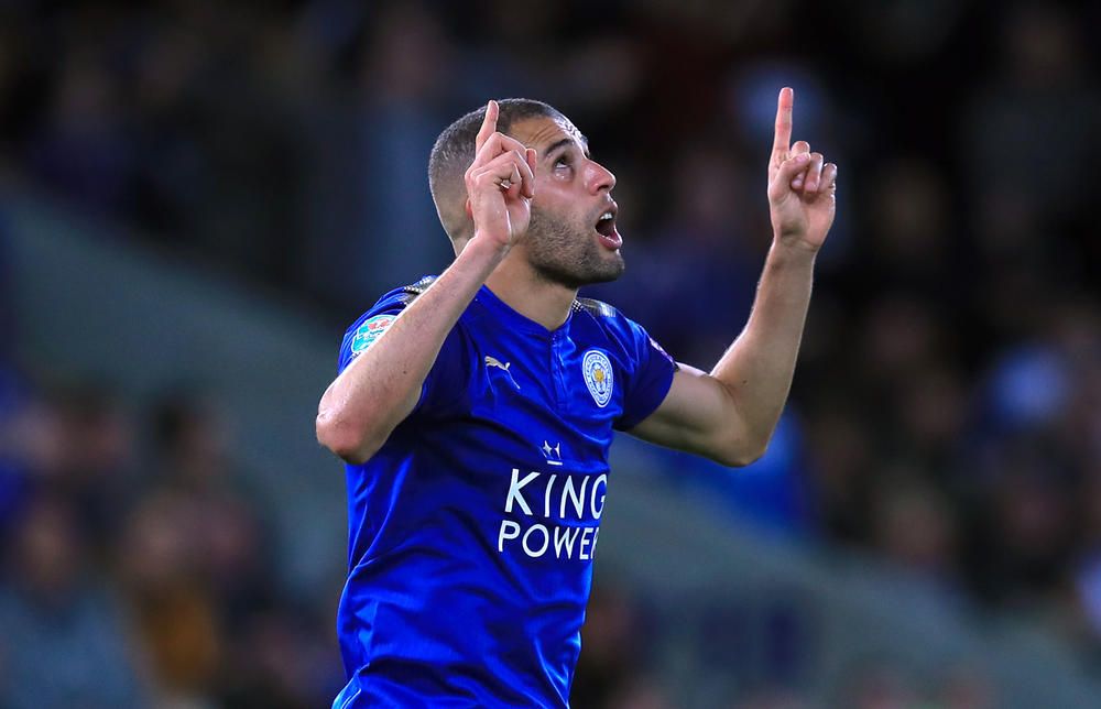 Islam Slimani Leicester City