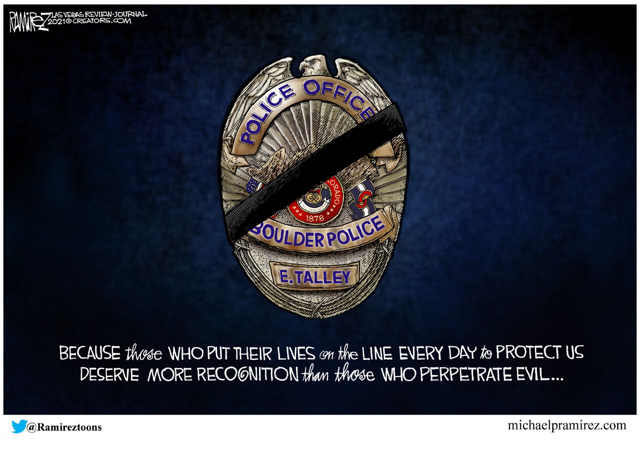 Editorial Cartoon U.S. eric talley boulder shooting