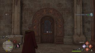 Hogwarts Legacy door puzzle in the Long Gallery