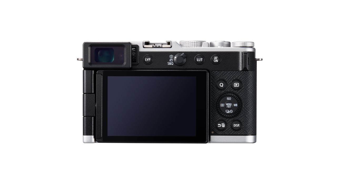 Panasonic Lumix L10 camera on a white background