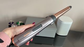 The BaByliss Air Style 1000 with the curling head attached