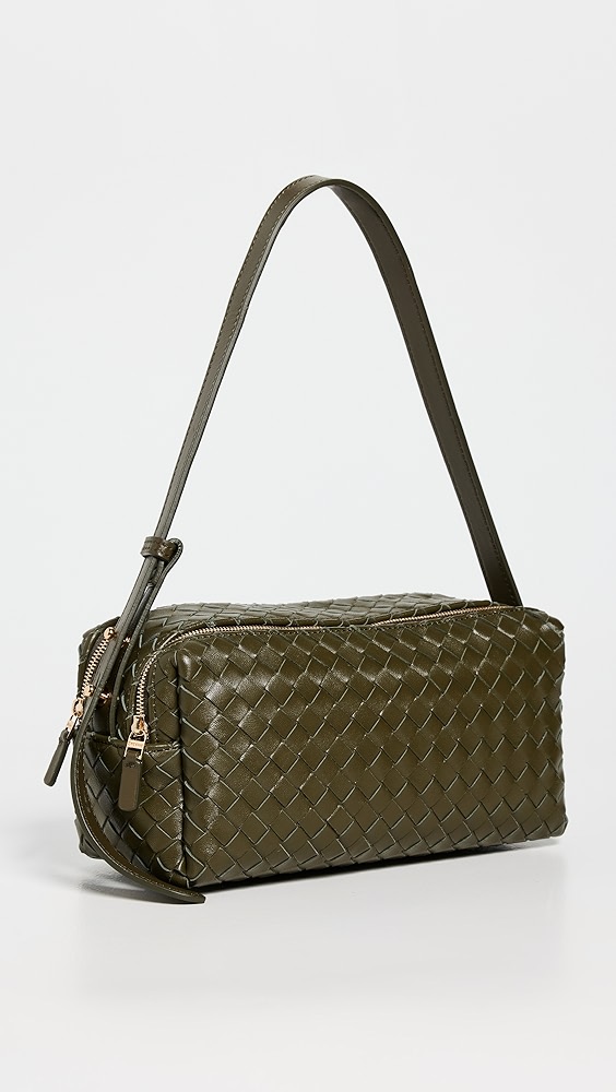 Elleme Trousse Woven Leather Shoulder Bag