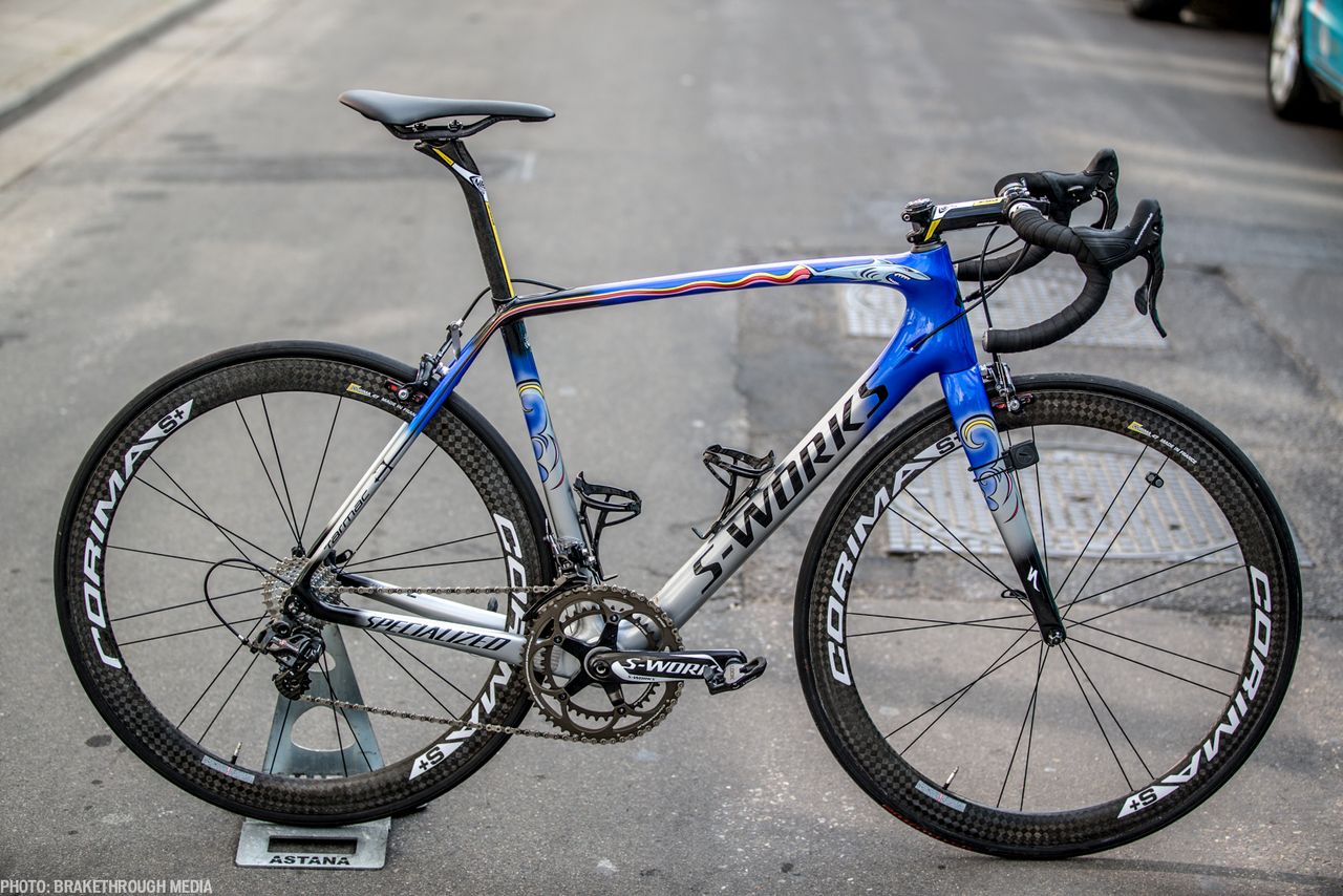 The Nibali Shark Specialized Tarmac frameset