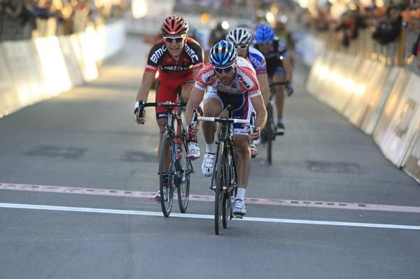 Luca Paolini (Katusha) crosses the line