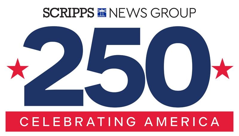 Scripps 250 Celebrating America graphic