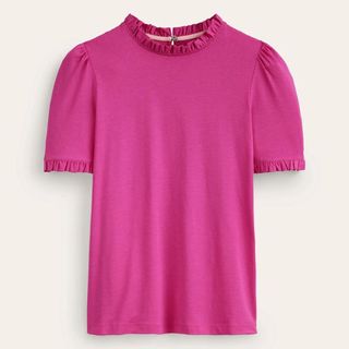 Supersoft Frill Detail T-shirt