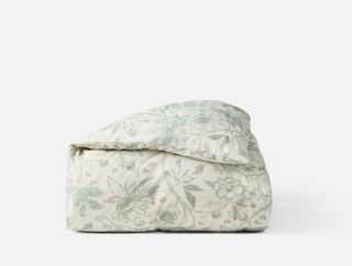 Sea Bloom Print Duvet Cover