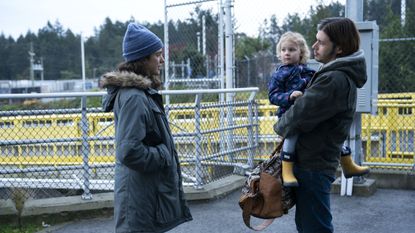 maid l to r margaret qualley as alex, rylea nevaeh whittet as maddy, and nick robinson as sean in episode 104 of maid cr ricardo hubbsnetflix © 2021