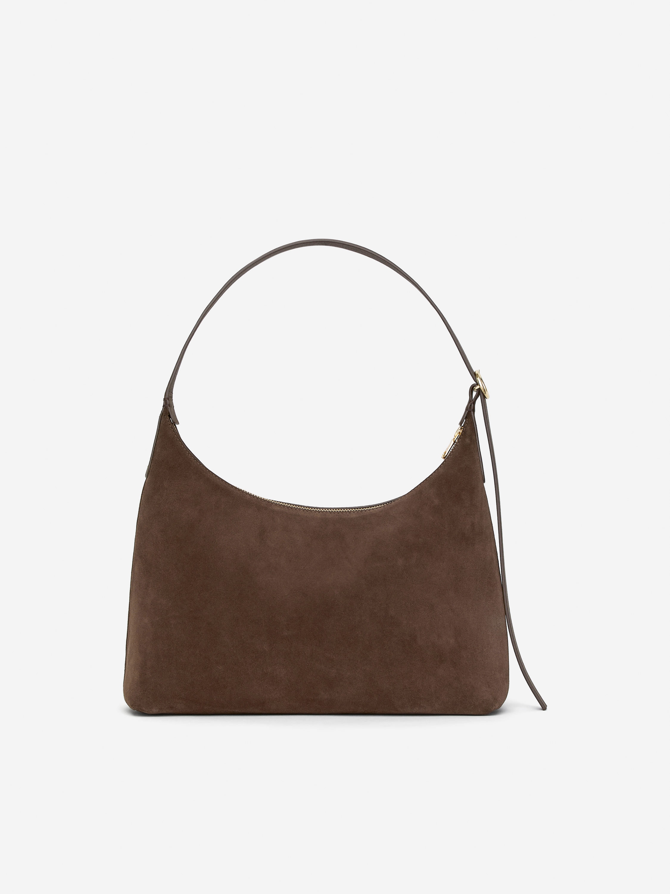 Suede Shoulder Bag &amp;ndash; Brown &amp;ndash; Women &amp;ndash; Arket Gb