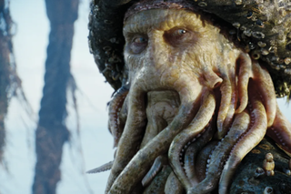 Best CG characters; a man made from sea creatures