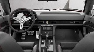 The dashboard of the MA-01 Maserati Biturbo Shamal