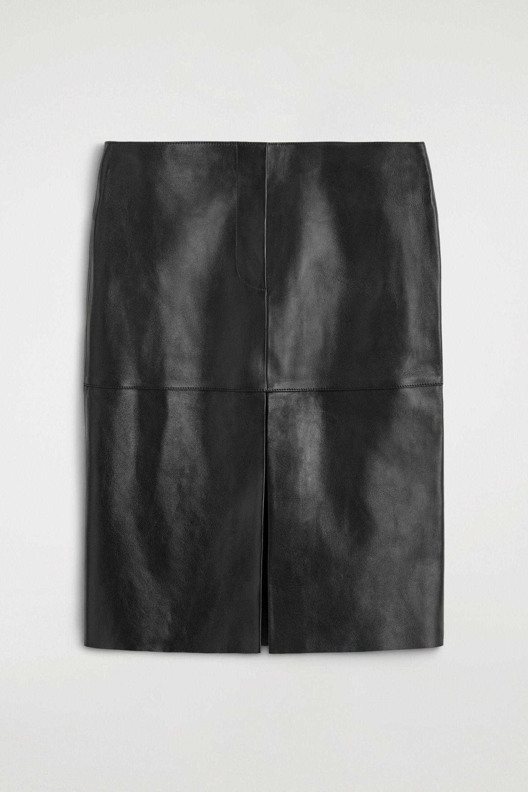 Leather Midi Skirt