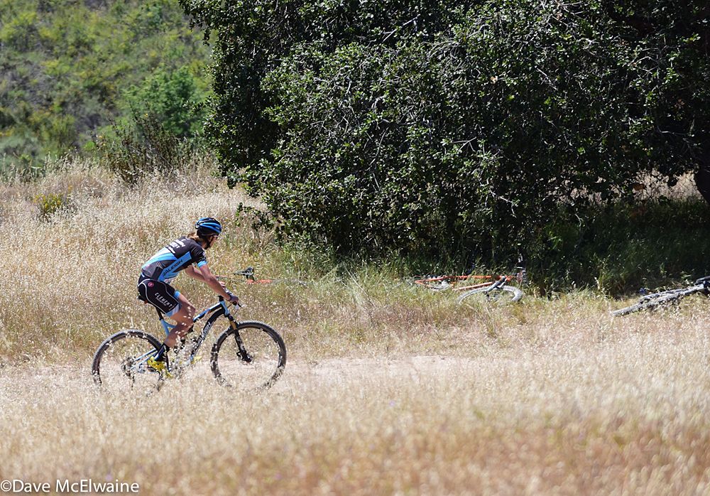 Jamey Driscoll (Raleigh Clement) riding alone on lap one