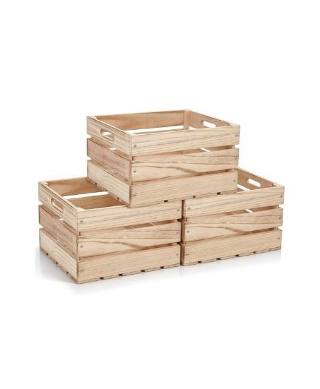 Wooden Storage Crates