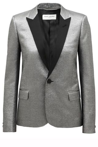 Saint Laurent Metallic Blazer, £1,915