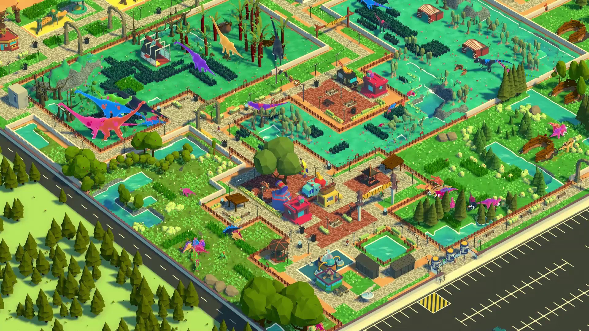 Parkasaurus is a cute dino management game you might prefer to Jurassic  World | PC Gamer