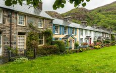 Cottages in a Welsh village